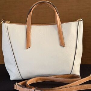 RADLEY London Kendal Terrace Small Chalk Zip Top Grab Crossbody Satchel Handbag